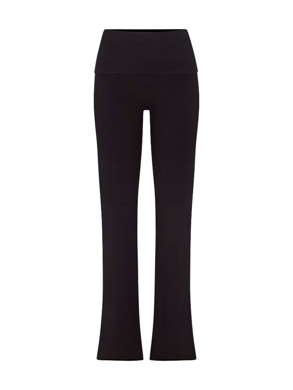 SKIMS Cotton Jersey Foldover Pant Soot Size S NWT